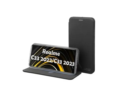 Чохол до мобільного телефона BeCover Exclusive Realme C33 2022/C33 2023 Black (709073)
