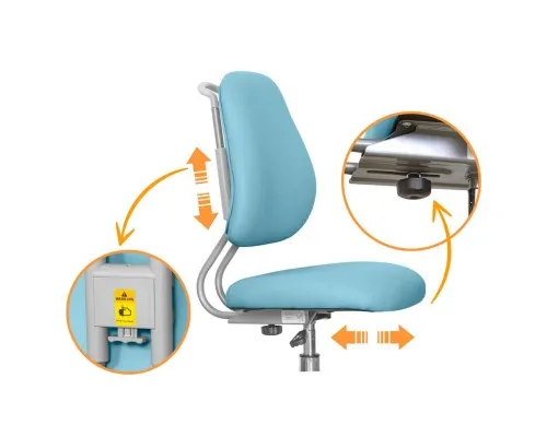 Дитяче крісло ErgoKids Mio Ergo Lite Blue (Y-507 Lite KBL)