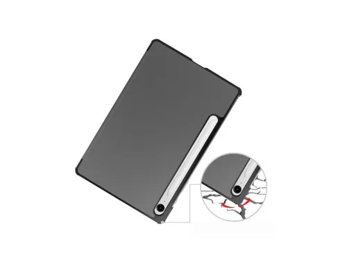 Чехол для планшета BeCover Smart Case Samsung Tab S9 (SM-X710/SM-X716)/S9 FE (SM-X510/SM-X516B) 11.0 Gray (710411)