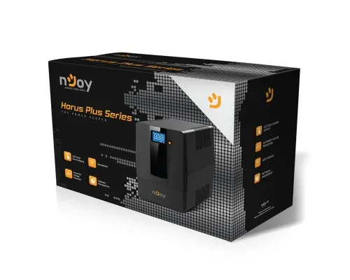 Пристрій безперебійного живлення nJoy Horus Plus 1500VA USB (PWUP-LI150H1-AZ01B)
