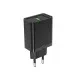 Зарядний пристрій Vention 1xUSB 18W (USB-A) QC3.0 black (FABB0-EU)