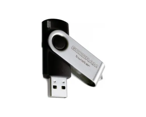 USB флеш накопичувач Goodram 16GB Twister Black USB 2.0 (UTS2-0160K0R11)