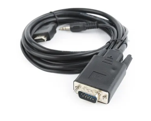 Перехідник HDMI to VGA 3.0m Cablexpert (A-HDMI-VGA-03-10)