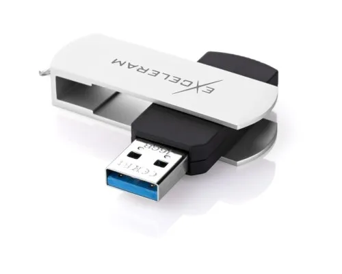 USB флеш накопитель eXceleram 16GB P2 Series White/Black USB 3.1 Gen 1 (EXP2U3WHB16)