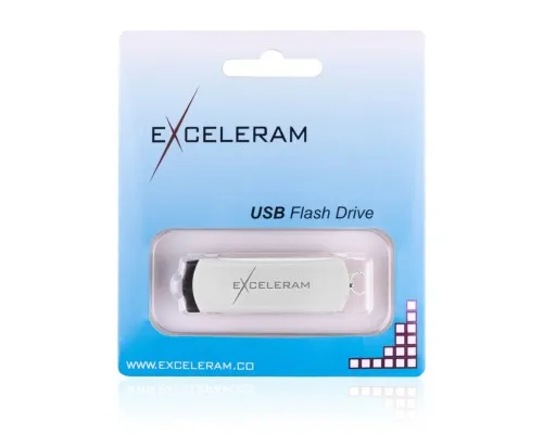 USB флеш накопитель eXceleram 16GB P2 Series White/Black USB 3.1 Gen 1 (EXP2U3WHB16)