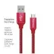 Дата кабель USB 2.0 AM to Type-C 2.0m red ColorWay (CW-CBUC008-RD)