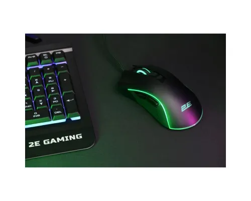 Мишка 2E MG340 RGB USB Black (2E-MG340UB)