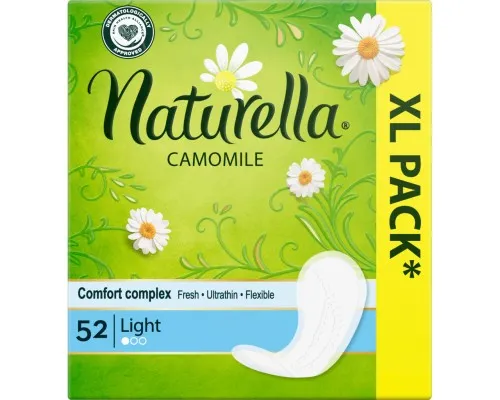 Ежедневные прокладки Naturella Camomile Light 52 шт. (8001090604040)