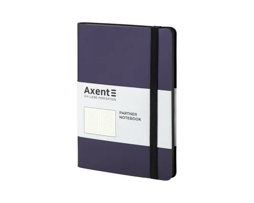 Блокнот Axent Partner Soft 125х195 мм в крапку 96 аркушів Синій (8310-38-A)