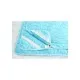 Наматрацник MirSon Eco Light №1725 Silk Air-line на резинці по кутках Blue 70x140 см (2200002890786)