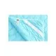 Наматрацник MirSon Eco Light №1725 Silk Air-line на резинці по кутках Blue 70x140 см (2200002890786)