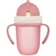 Поильник-непроливайка Canpol babies Matte Pastels с силиконовой трубочкой 210 мл Розовый (56/522_pin)