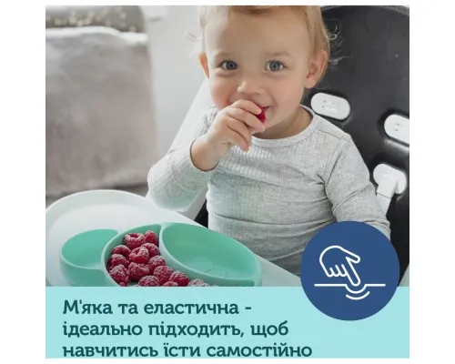 Тарілка дитяча Canpol babies Ведмедик на присосці Рожева (51/401_pin)