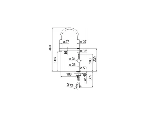 Смеситель NOBILI MV92400/50BM