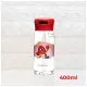 Пляшка для води Casno 400 мл KXN-1195 Червона краб з соломинкою (KXN-1195_Red)