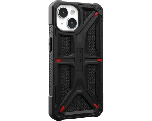 Чохол до мобільного телефона UAG Apple iPhone 15 Monarch, Kevlar Black (114289113940)