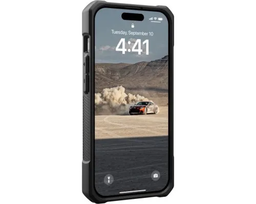 Чохол до мобільного телефона UAG Apple iPhone 15 Monarch, Kevlar Black (114289113940)