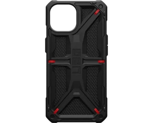 Чохол до мобільного телефона UAG Apple iPhone 15 Monarch, Kevlar Black (114289113940)