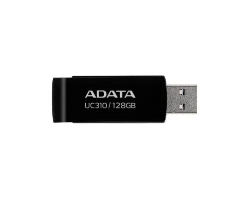 USB флеш накопитель ADATA 128GB UC310 USB 3.2 Black (UC310-128G-RBK)