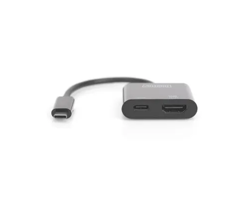 Концентратор Digitus USB-C to HDMI/USB-C UHD 4K (DA-70856)