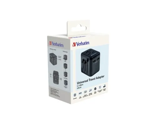Зарядное устройство Verbatim UTA-01 (2xUSB) (49543)
