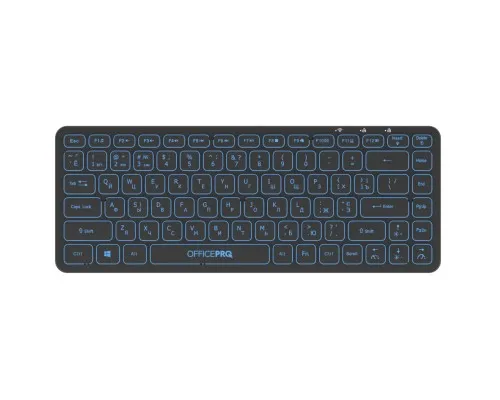Клавиатура OfficePro SK790B Wireless/Bluetooth Black (SK790B)