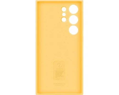 Чохол до мобільного телефона Samsung S24 Ultra Silicone Case Yellow (EF-PS928TYEGWW)