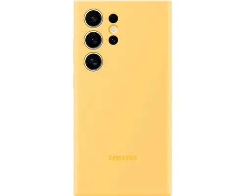 Чохол до мобільного телефона Samsung S24 Ultra Silicone Case Yellow (EF-PS928TYEGWW)