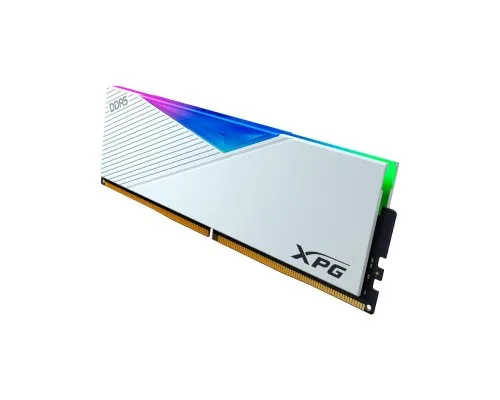 Модуль пам'яті для комп'ютера DDR5 32GB (2x16GB) 5600 MHz XPG Lancer RGB White ADATA (AX5U5600C3616G-DCLARWH)