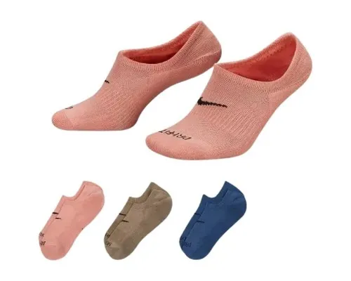 Шкарпетки Nike U NK EVERYDAY PLUS CUSH FOOTIE DH5463-995 38-42 3 пари Мультиколор (195244773305)