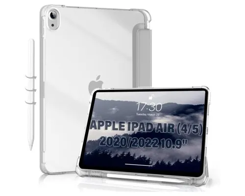 Чохол до планшета BeCover Soft Edge Apple iPad Air (4/5) 2020/2022 10.9" Gray (711122)