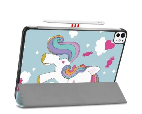 Чехол для планшета BeCover Smart Case Apple iPad Pro 11" M4 2024 Unicorn (711642)