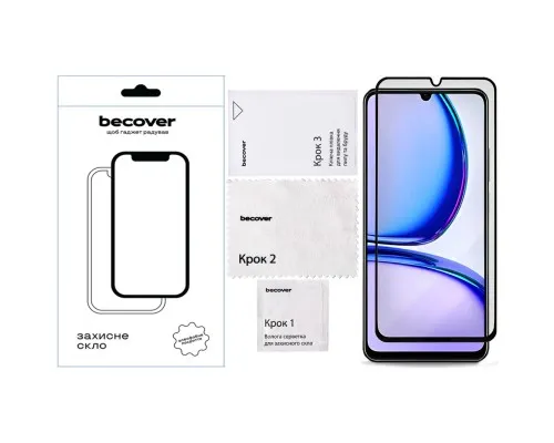 Скло захисне BeCover Realme C61 Black (711809)