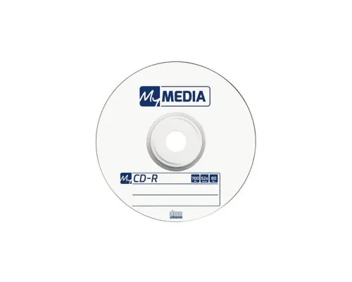 Диск CD MyMedia CD-R 700Mb 52x MATT SILVER Wrap 50 (69201)