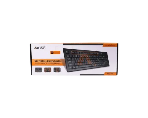 Клавіатура A4Tech KRS-85 USB Black