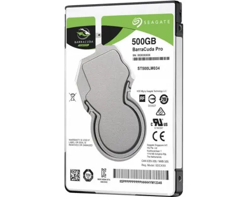 Жесткий диск для ноутбука 2.5" 500GB Seagate (ST500LM034)