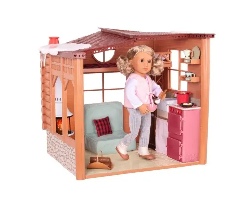 Игровой набор Our Generation Дом с аксессуарами Cozy Cabin (BD37961)