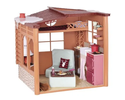 Игровой набор Our Generation Дом с аксессуарами Cozy Cabin (BD37961)