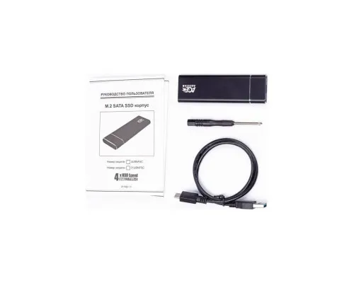 Кишеня зовнішня AgeStar M2 NGFF black (3UBNF5C (Black))