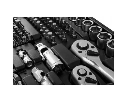 Набір інструментів Neo Tools 1/2, 3/8, 1/4, 216 шт. (10-216)