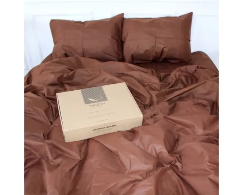 Постільна білизна MirSon Ranforce Elite 19-1217 Chocolate perla 175х210 (2200004670560)