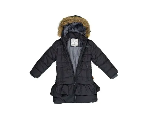 Пальто Huppa WHITNEY 12460030 тёмно-серый 152 (4741468685618)