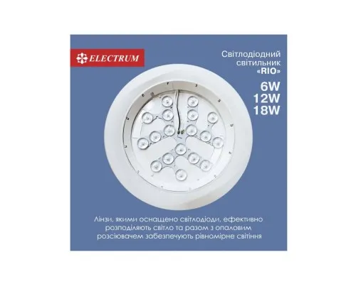 Світильник Electrum RIO- 12 4000 (B-LD-1964)