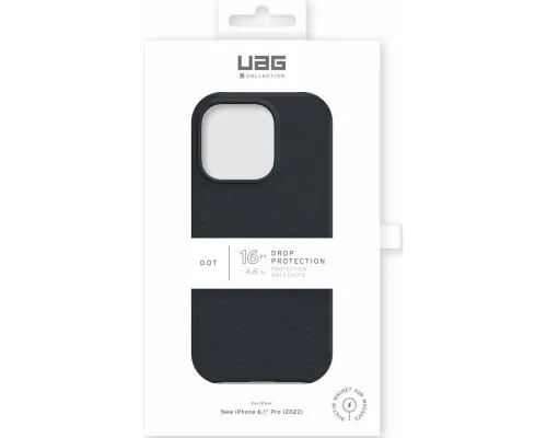 Чохол до мобільного телефона UAG [U] Apple iPhone 14 Pro Dot Magsafe, Black (114082314040)