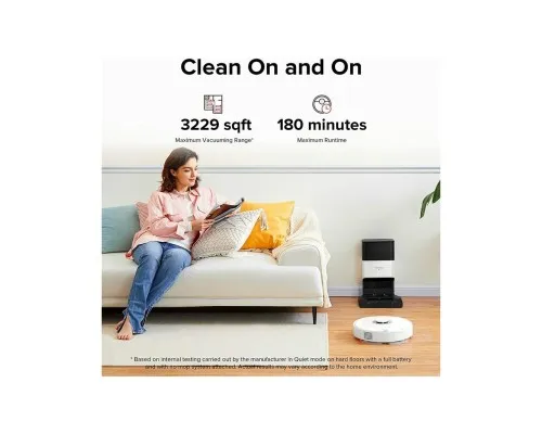 Пилосос Xiaomi RoboRock Vacuum Cleaner Q7 Max+ White (Q7MP02-00)