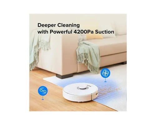 Пилосос Xiaomi RoboRock Vacuum Cleaner Q7 Max+ White (Q7MP02-00)