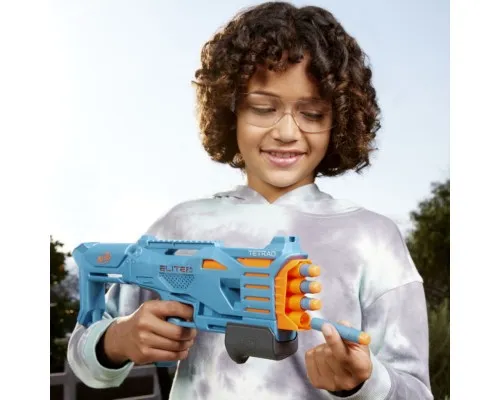 Іграшкова зброя Hasbro Nerf Tetrad QS 4 Нерф Еліт 2.0 (F5025)