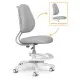 Дитяче крісло ErgoKids Mio Ergo Lite Grey (Y-507 Lite G)