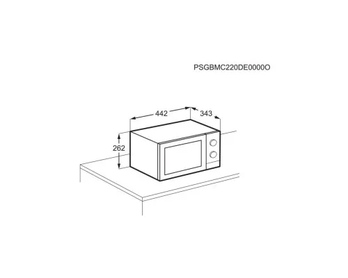 Микроволновая печь Electrolux EMZ421MMTI