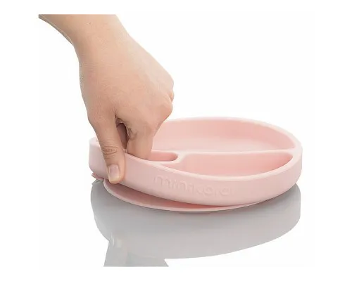 Тарілка дитяча MinikOiOi Portions - Pinky Pink (101050002)